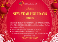 Notice New Year Holidays 2020