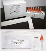 Khay thử xét nghiệm kháng nguyên vi rút SARS-CoV-2 Biomerica COVID -19 Antigen Rapid Test